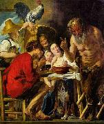 Jacob Jordaens, The Satyr and the Peasant